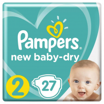 Подгузники Pampers New Baby-Dray Mini 27