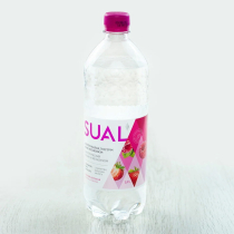 Вода "Sual" со вкусом Клубника-Малина 0,45 л пэт