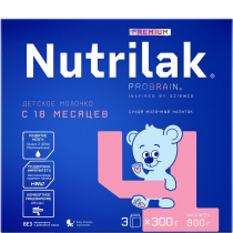 Нутрилак Premium 4 Детское молочко напиток молочный сухой с 18 мес 900г