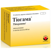 Тиогамма 600 мг №30 табл покр оболоч