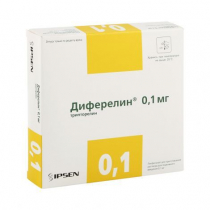 Диферелин 0,1 мг №7 раствор