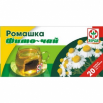Зеленый чай с ромашкой 2 г №20 ф/чай Зерде