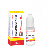 Левомицетин-DF 0,25%10мл  гл.капли