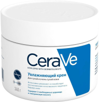 CeraVe Крем увлажняющий для сухой и очень сухой кожи лица и тела 340мл