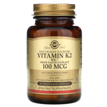 Solgar Витамин К2 100 мкг (менахинон7) №50 капсулы
