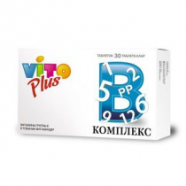 Vito Plus витамины группы В таблетки №30