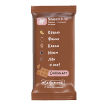 Батончик SnacKhan орехово-фруктовый шоколад 45г