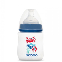 Baboo Бутылочка для кормления Marine синий 0+мес 150мл