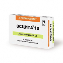 Эсцита 10 мг №14 таб