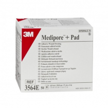 Повязка Medipore+PAD адгезивная для покрытия ран 6см*10см 3564Е