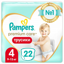 Подгузники-трусики Pampers Premium Care Pants Maxi 4 №22
