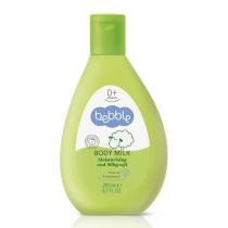 Bebble body Молочко для тела детское с оливковым маслом и D-пантенолом 200мл