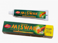 Зубная паста с мисваком Dabur Miswak Herbal 120 гр.+ 50 гр