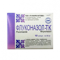 Флуконазол-ТК  0,1 г №10 ТК Фарм Актобе ТОО