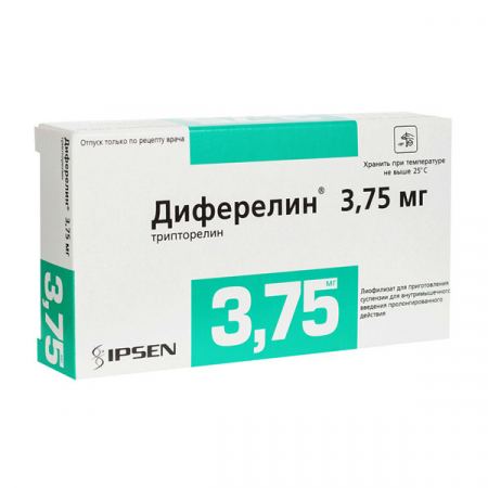 Диферелин 3,75 мг №1 раствор